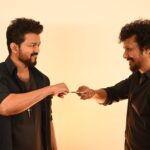 Viral Pic : Vijay and Lokesh upbeat about ‘Leo’