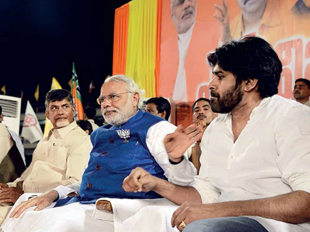 Pawan is optimistic regarding the JSP-BJP-TDP alliance