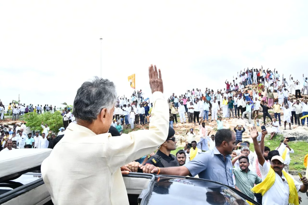 సాగునీటి ప్రాజెక్టుల విధ్వంసంపై చంద్రబాబు యుద్దభేరి