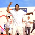 Telangana minister shakes a leg