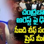 AP CID N Sanjay Press Meet in delhi about chandrababu arrest