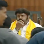 Balakrishna blows whistle in Andhra Assembly