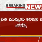 Nara Lokesh Meets India President Droupadi Murmu