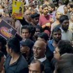 Techies board Hyderabad Metro in black T-shirts in solidarity with Chandrababu Naidu