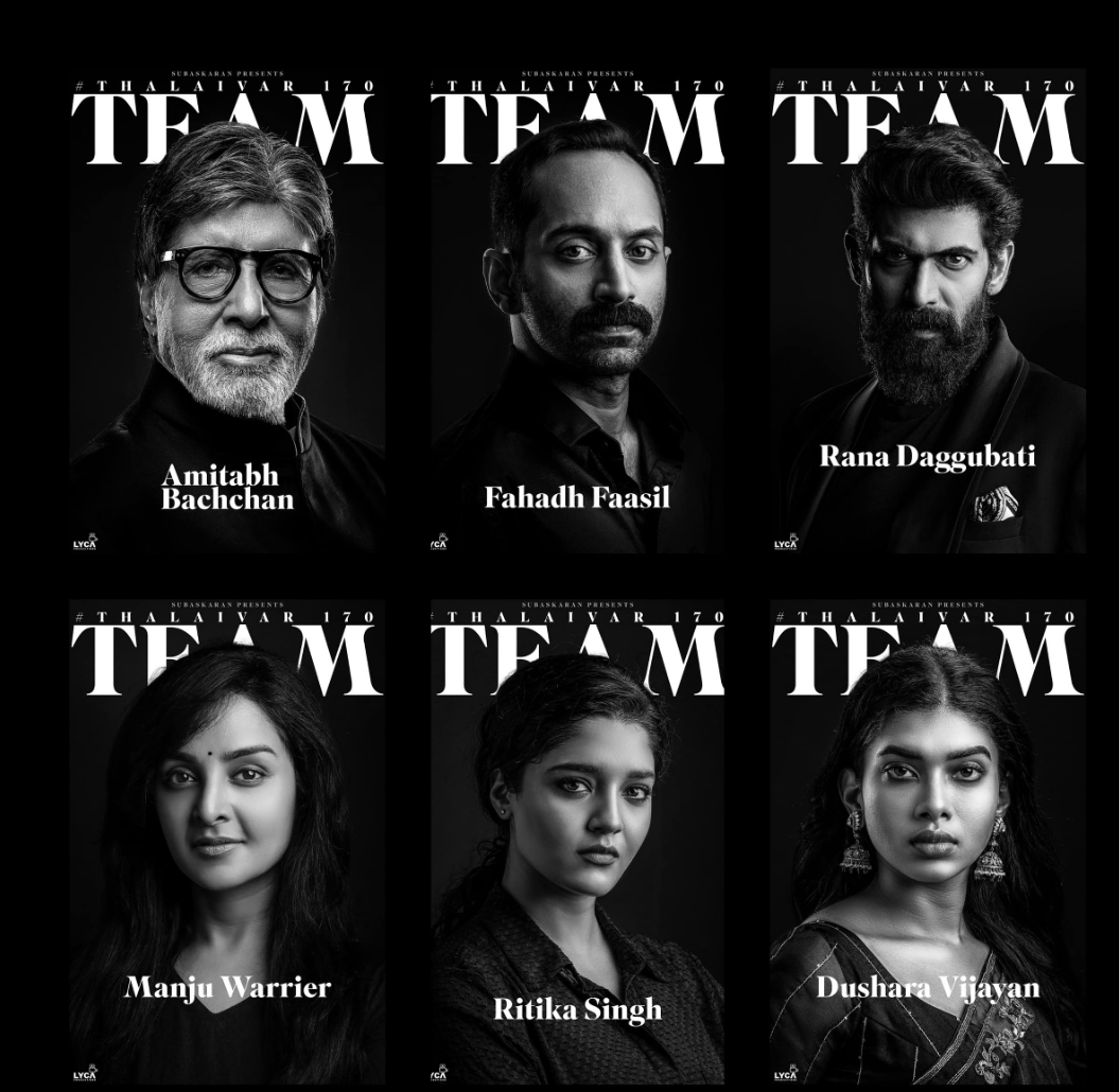 #Thalaivar170 boasts a stellar supporting cast