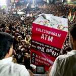 Rahul visits Medigadda barrage after accusing KCR govt of corruption in construction