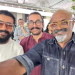 Aamir Khan poses with OG ‘Ghajini’ star Suriya as they attend Kamal Haasan’s b’day party