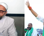 After Revanth Reddy’s ‘khaki knicker’ jibe, Owaisi calls him ‘RSS puppet’