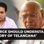 Congress is murderer of Telangana youth; Kharge should understand history of state: KTR Rao