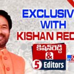 LIVE Kishan Reddy Exclusive Interview & 5 Editors