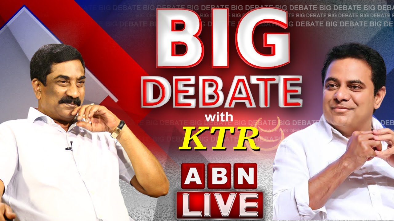 Live : KTR interview with ABN Radha Krishna