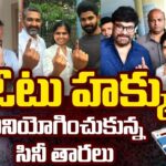 LIVE: Tollywood celebrities cast their votes in Telangana polls
