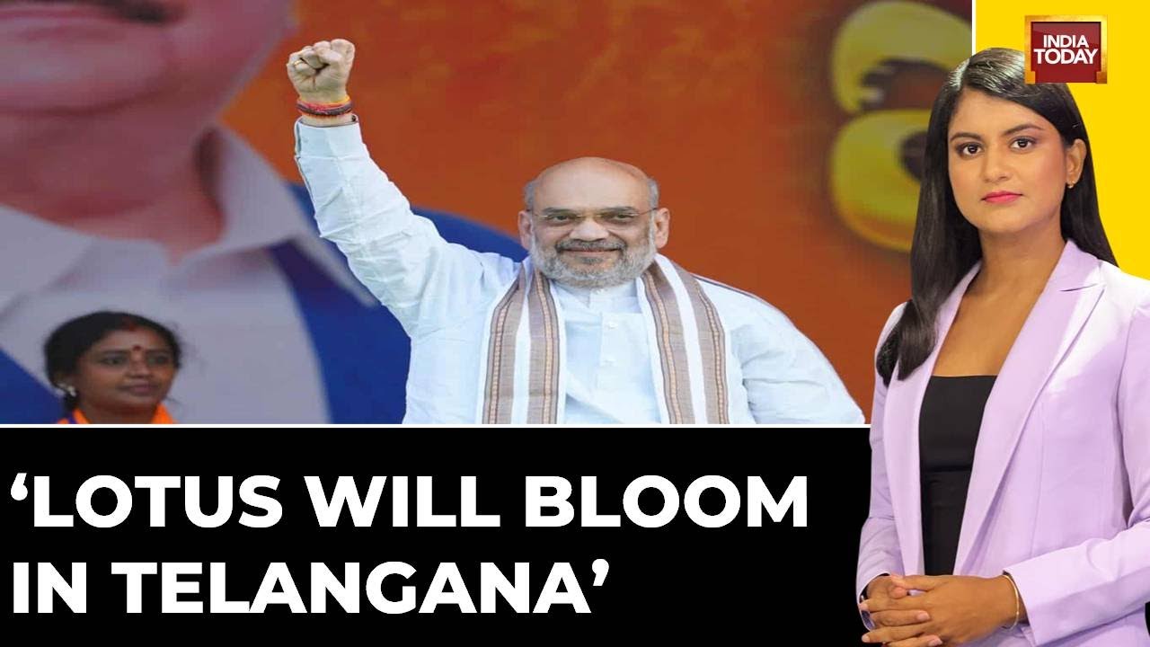 Lotus Will Bloom In Telangana Says Home Minister Amit Shah