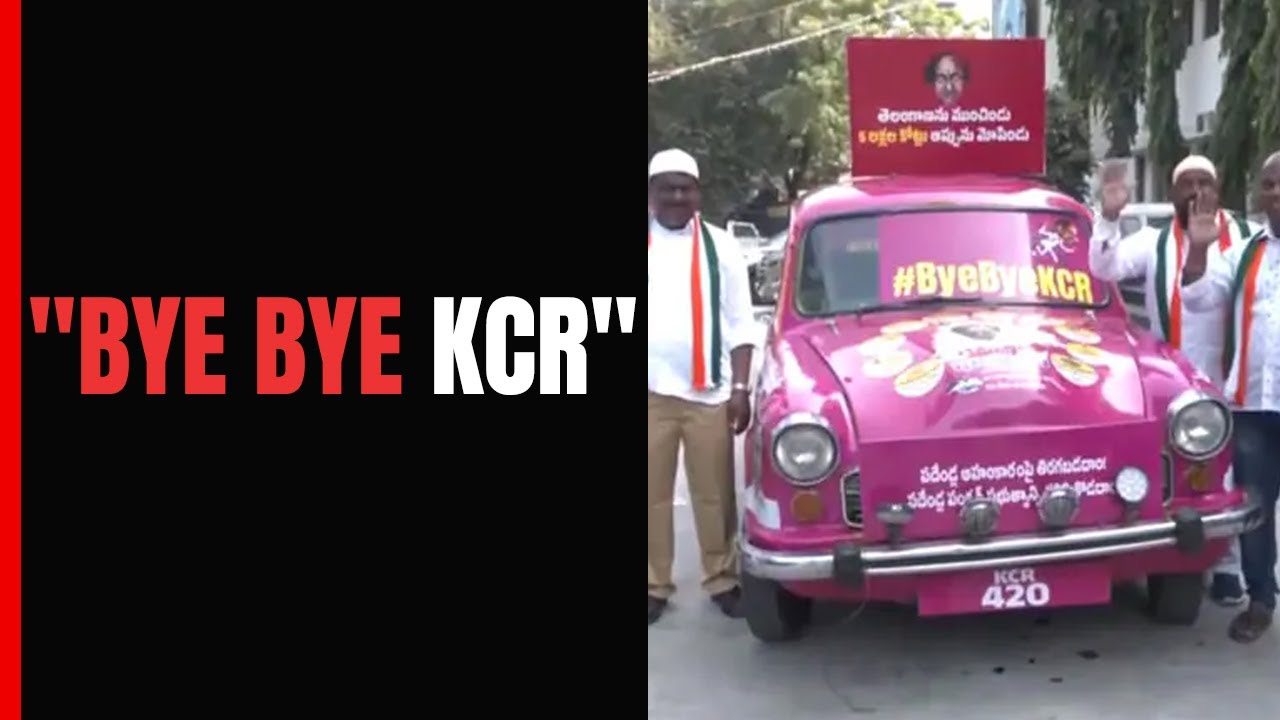 #ByeByeKCR trending hot on social media