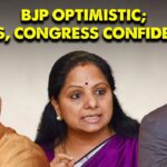 Telangana polls: BJP’s T Raja Singh predicts ‘lotus bloom’; BRS aims for century, says K Kavitha