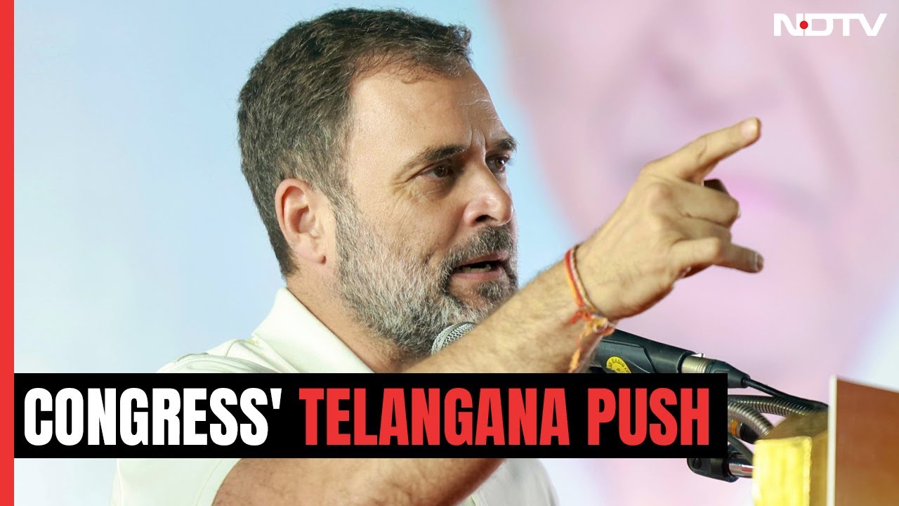 Top Congress Leaders To Campaign In Telangana From November 17