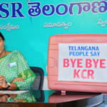 Sharmila gifts suitcase to KCR to pack his bags