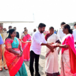 President returns from Hyderabad after southern sojourn