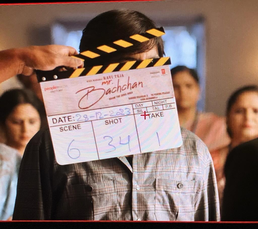 Ravi Teja quickly jumps to Mr. Bachchan