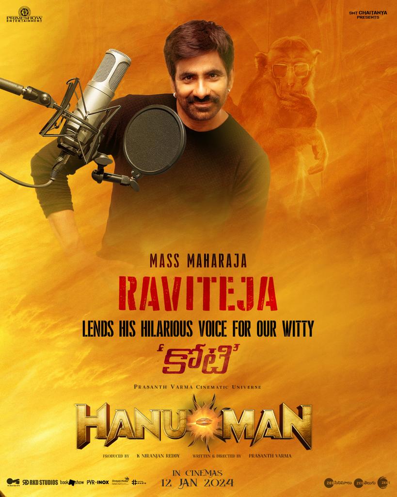 Mass Maharaj for Prasanth Varma’s HanuMan