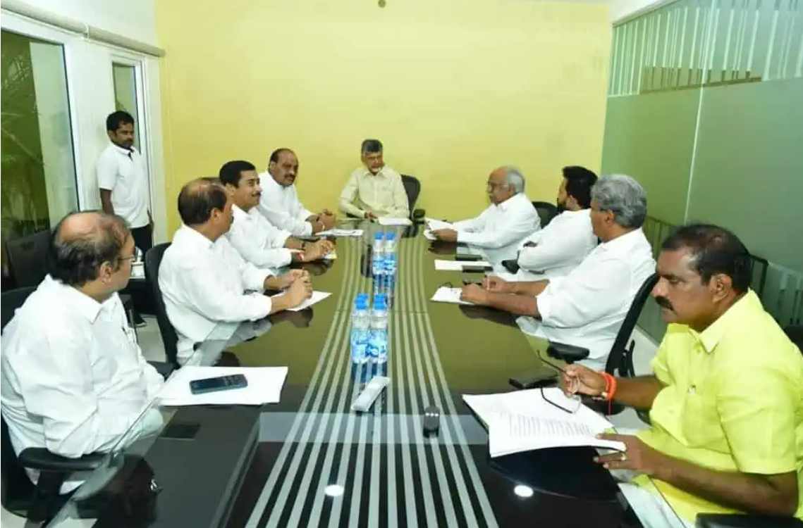 TDP supremo Chandrababu is back into action