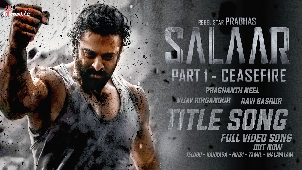Prabhas’s Salaar first single hit the bull’s eye