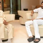 Janasenani meets TDP supremo Chandrababu