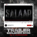 Salaar Trailer to explode in five different languages
