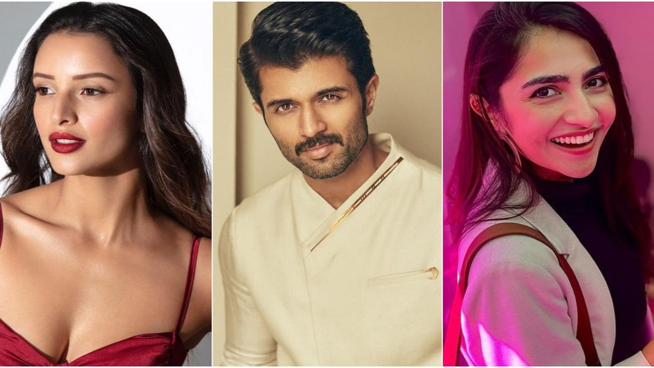 Tripti and Rukmini Vasanth for Vijay Devarakonda