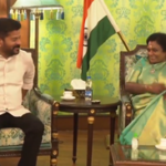 Telangana CM meets Governor for New Year greetings