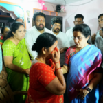 Chandrababu Naidu’s wife continues ‘Nijam Gelvali’ yatra, consoles kin of party workers