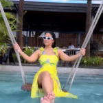 Hina Khan makes splash with swimming video to beats of Ranbir Kapoor’s song ‘Pehle Bhi Main’