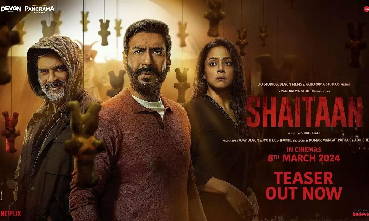 Spine chilling teaser of Ajay Devagan’s Shaitaan