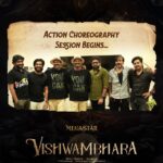 A juicy update on Mega Star Vishwambhara