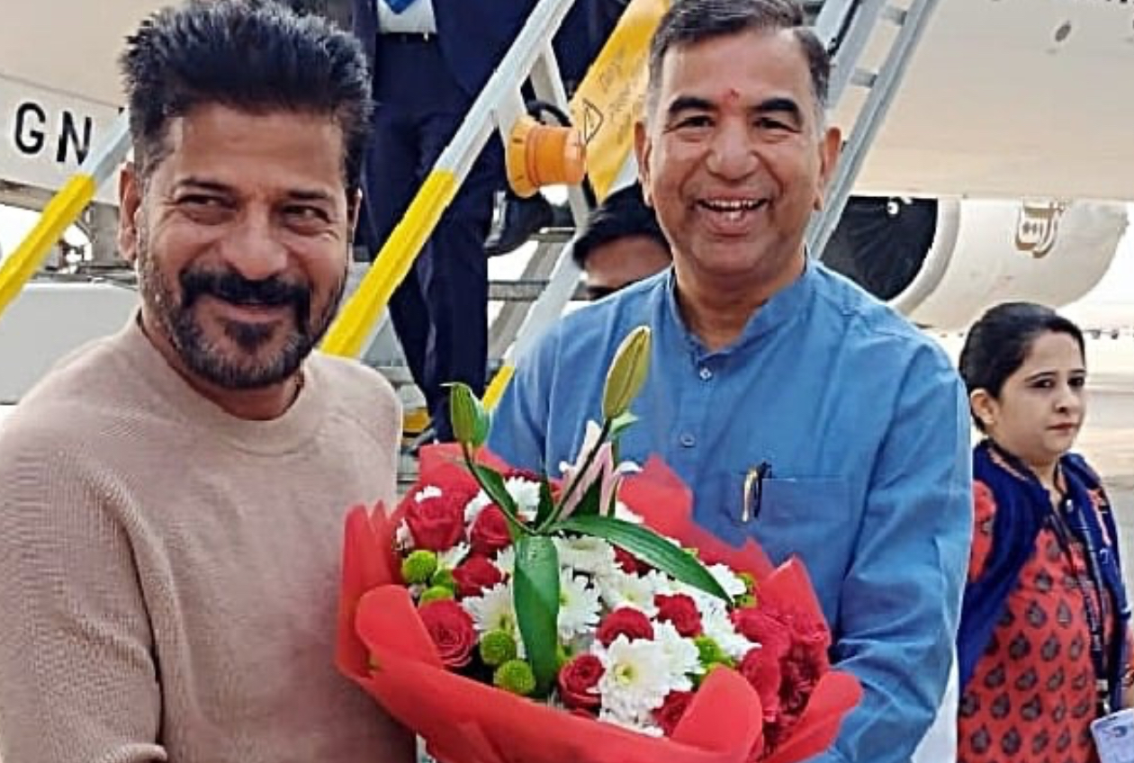 Telangana CM returns after maiden foreign tour