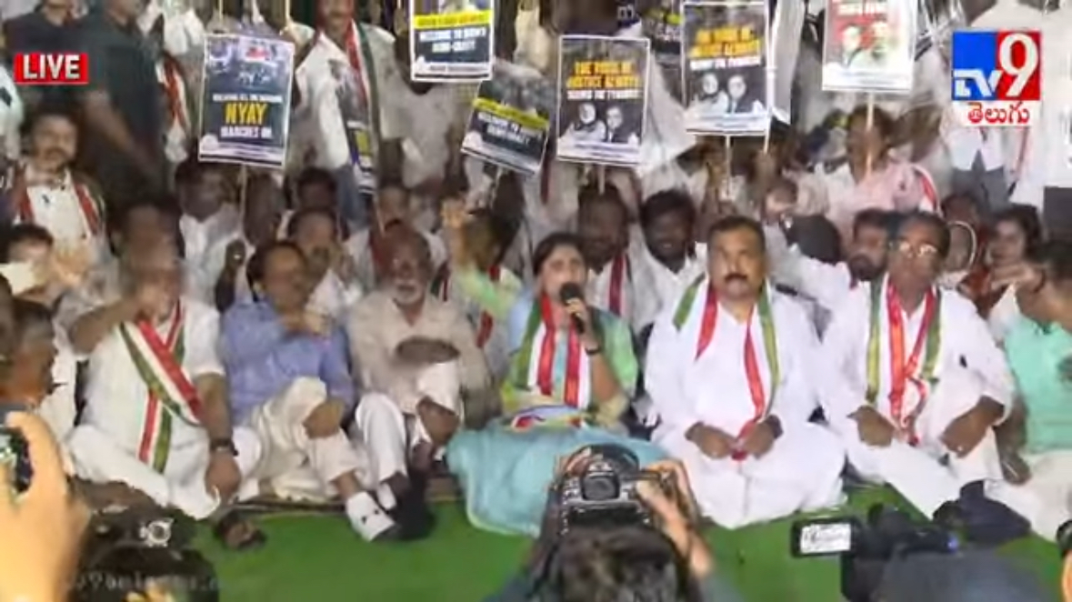 YS Sharmila Condemns Blocking of Rahul Gandhi’s Yatra to Temple