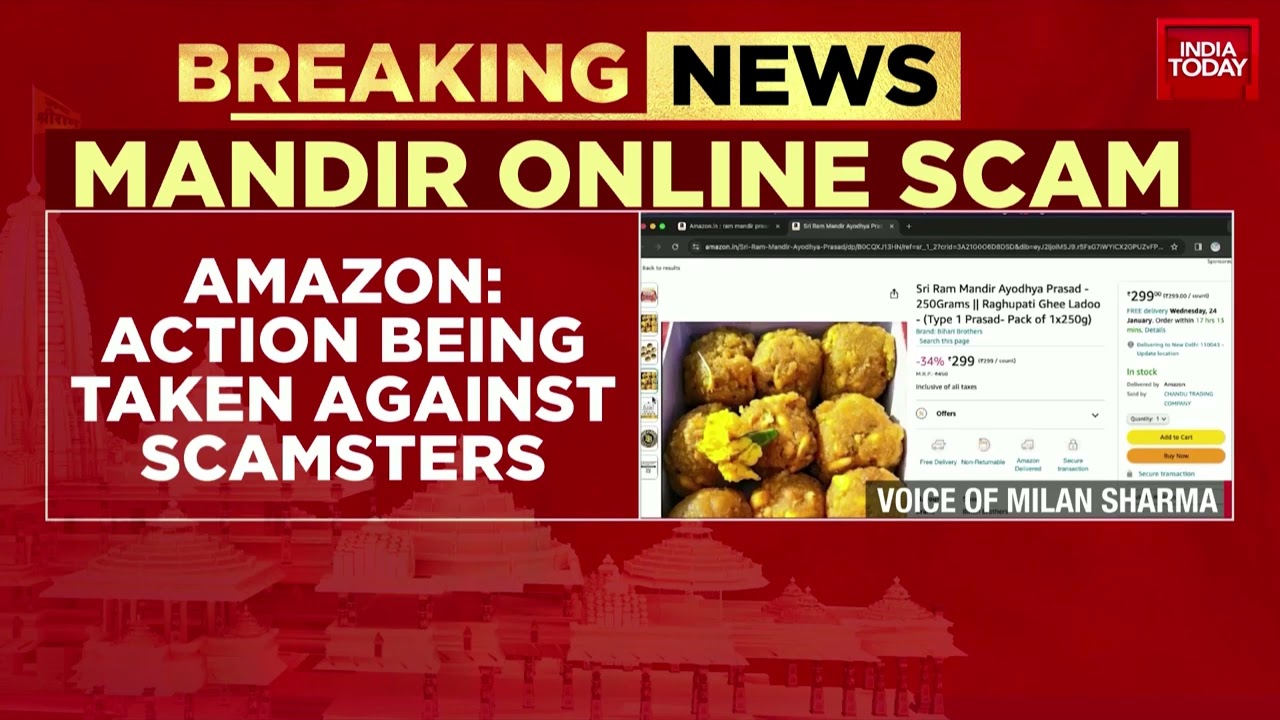 CCPA Issues to Amazon Over ‘Sri Ram Mandir Ayodhya Prasad’ Sales