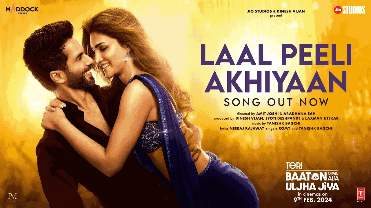 Shahid, Kriti groove on ‘Laal Peeli Akhiyaan’ from ‘Teri Baaton Mein Aisa Uljha Jiya’