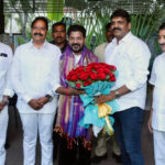 BRS leader, former mayor meets Revanth Reddy