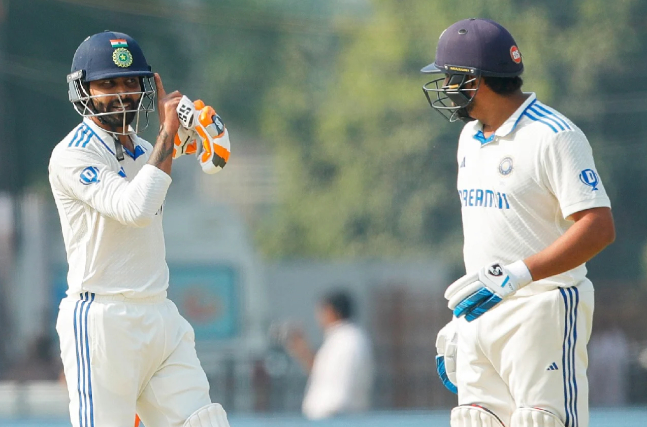 3rd Test: Rohit, Jadeja centuries; Sarfaraz’s 62 lead India’s fightback after early trouble