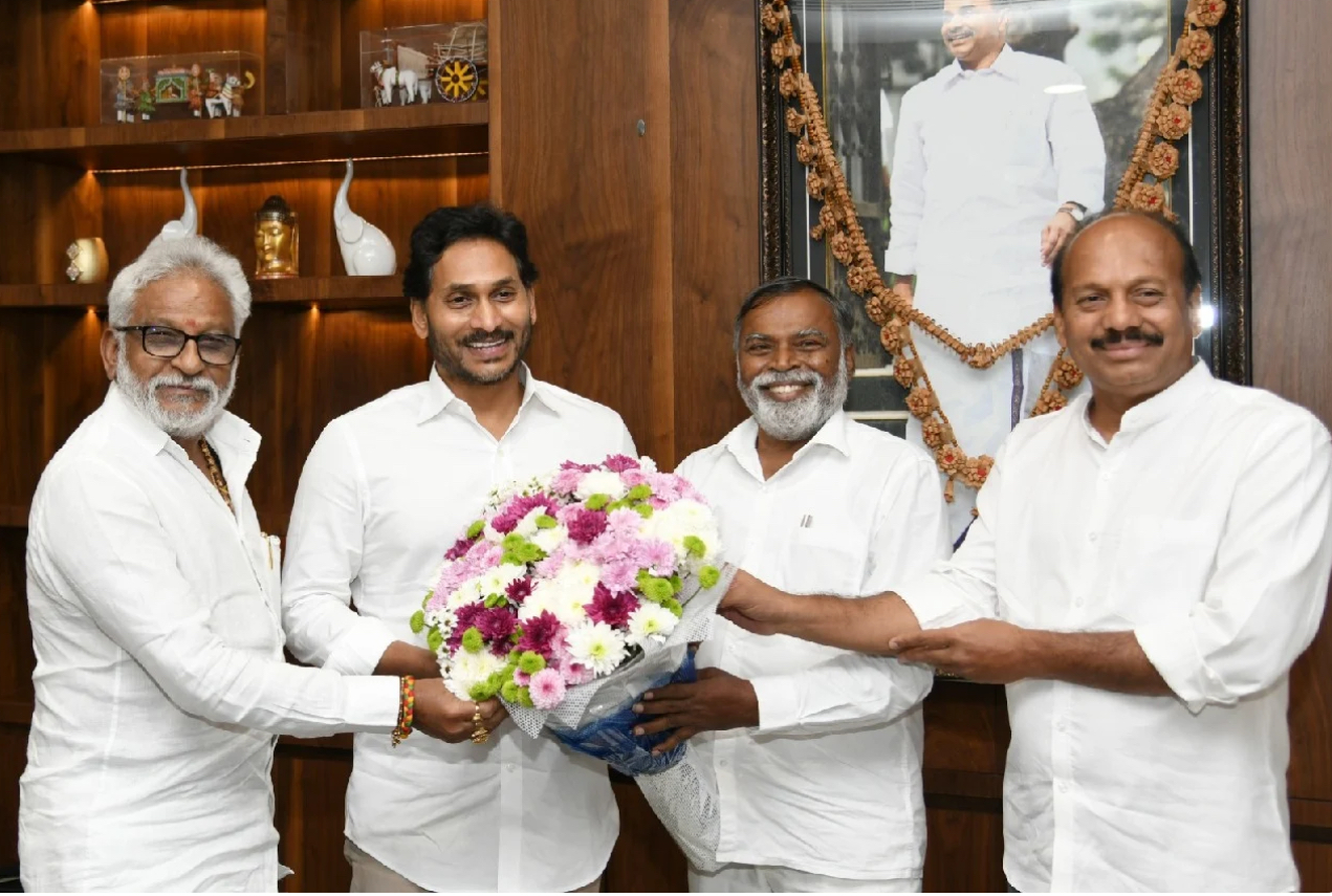 All three candidates of YSRCP elected unopposed to Rajya Sabha