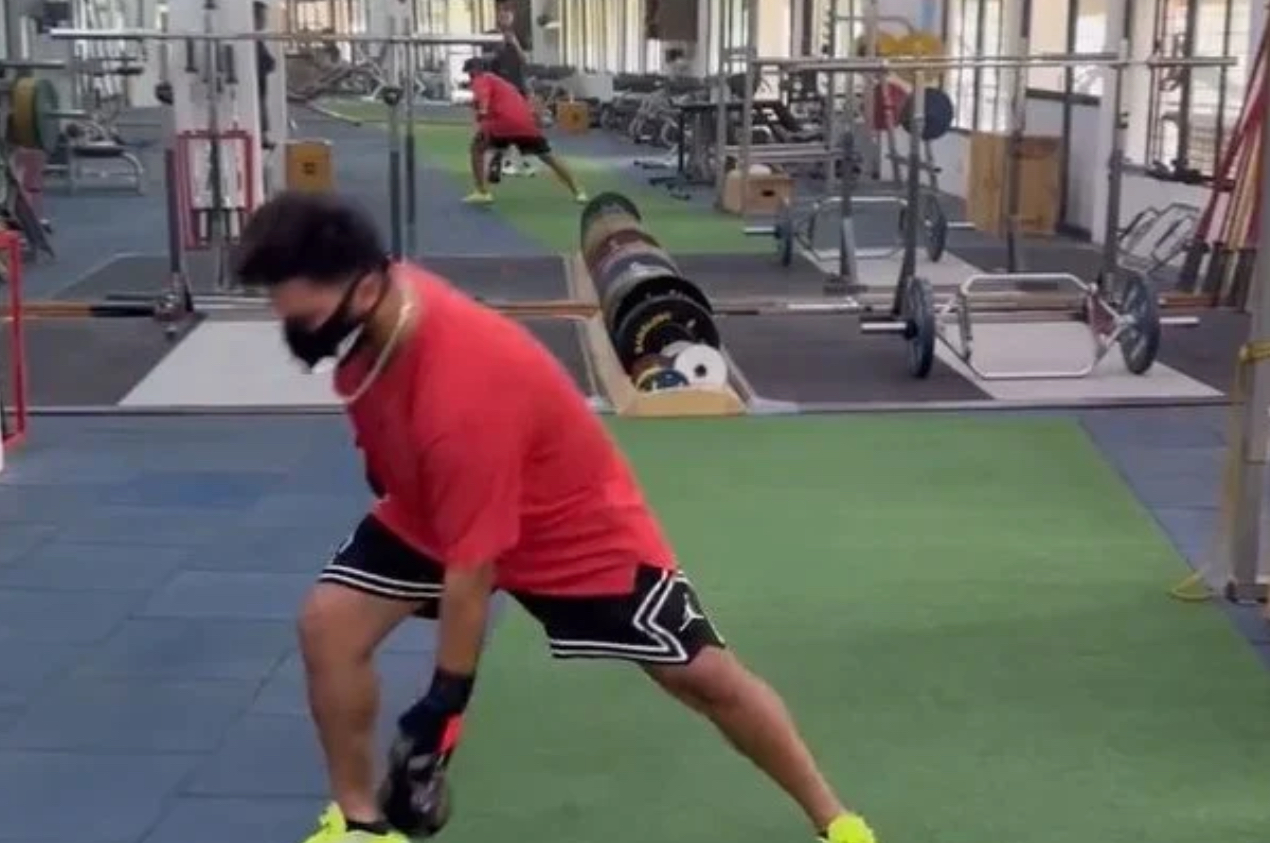 Rishabh Pant sweats it out in the gym ahead of IPL 2024, releases video of training session