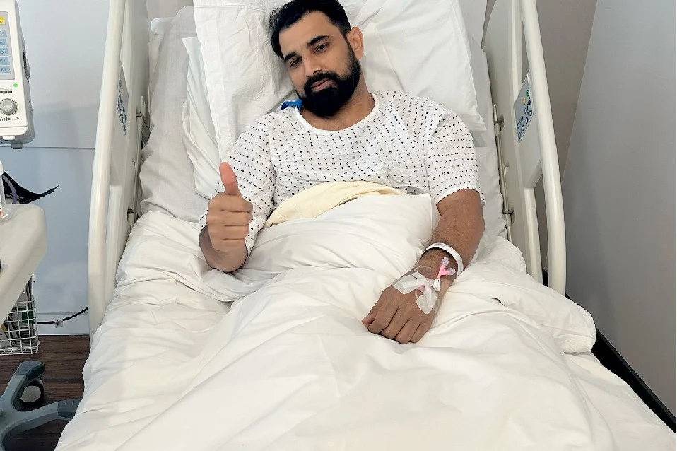 Mohammed Shami undergoes successful heel surgery to repair Achilles tendon in the United Kingdom