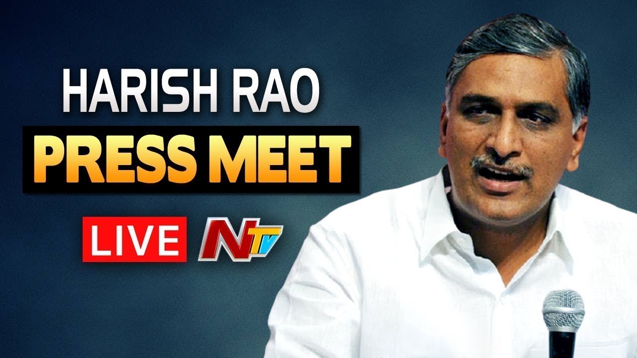 LIVE : Harish Rao’s Press Meet on Telangana Budget