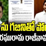 MP Raghu Rama Krishna Raju Resigned To YSRCP Party