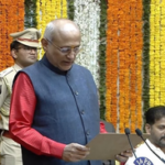Jharkhand Guv Radhakrishnan takes oath as Telangana Governor
