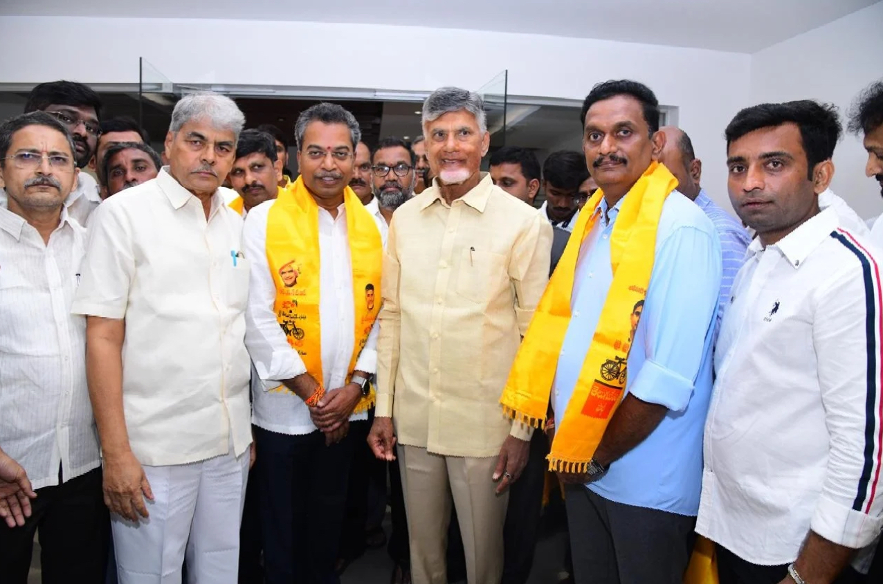 YSR Congress legislator Krishna Prasad joins TDP
