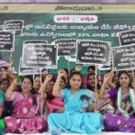 T’gana: Kavitha leads protest to seek withdrawal of Government Order on women’s quota