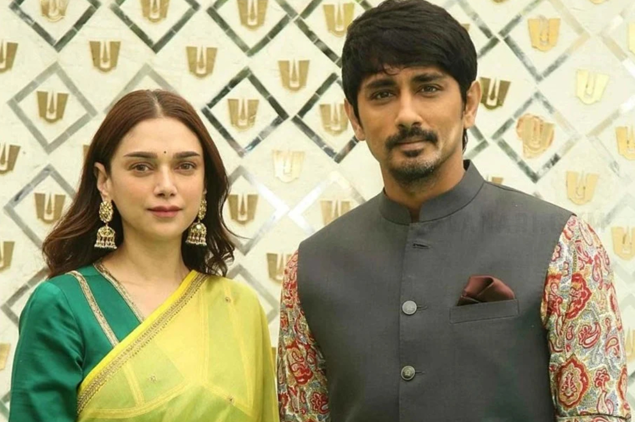 Aditi Rao Hydari, Siddharth get married in Telangana temple