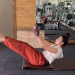 Rashmika’s ‘happiest time’ is when she’s doing core strengthening workout